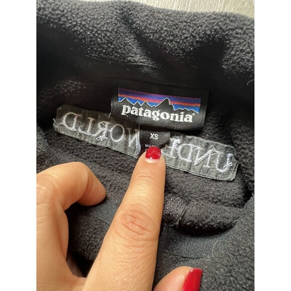 Patagonia Men/woman/kids Black Fleece 1/4 Zip Pullover Better Sweater XSOutdoors - Picture 5 of 11